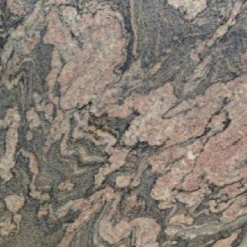 lapisan batu granit merah muda untuk perapian