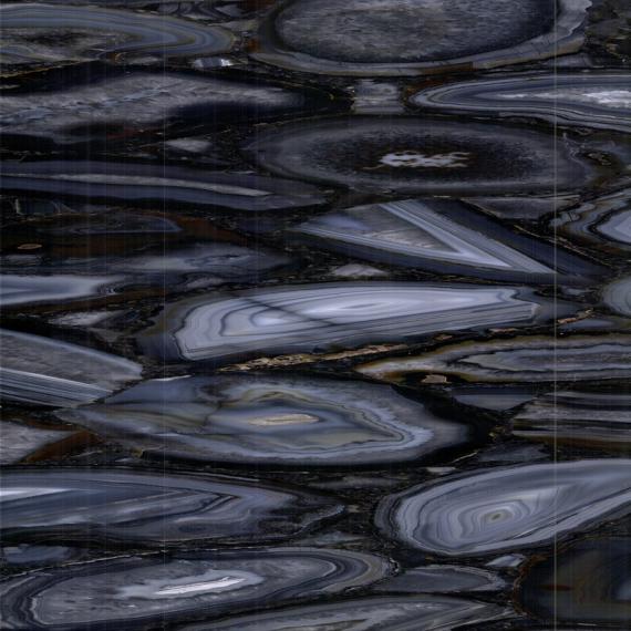 Aplikasi lantai berkualitas batu marmer biru